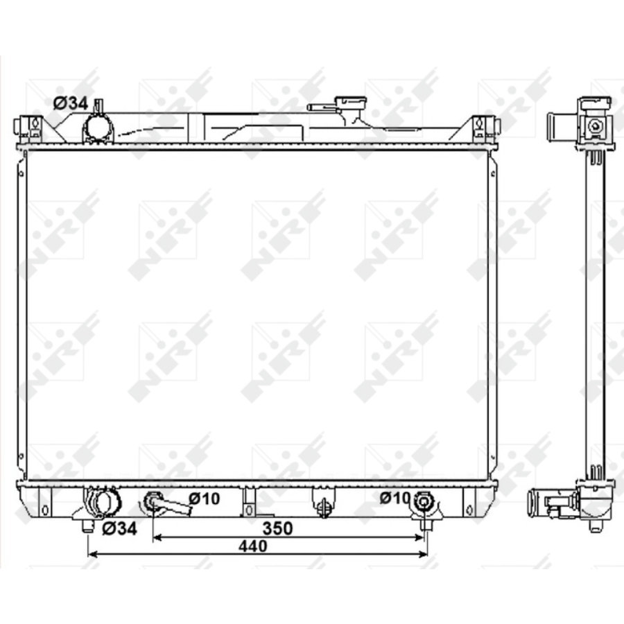 Radiatore NRF 53037