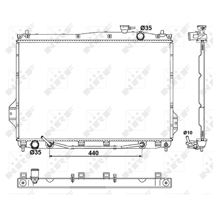 Radiatore NRF 53050