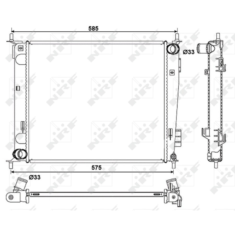 Radiatore NRF 53057