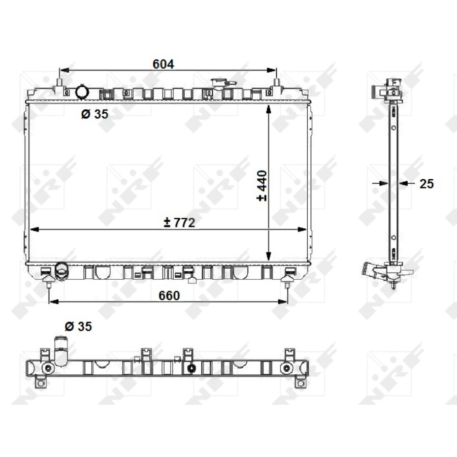 Radiatore NRF 53056