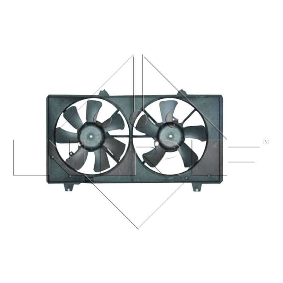 Ventola di raffreddamento motore NRF 47426