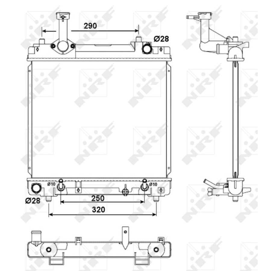 Radiatore NRF 53079