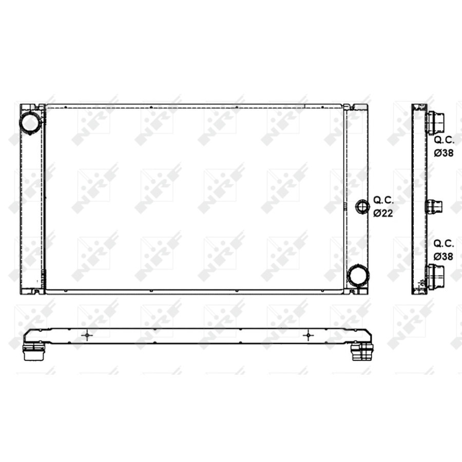 Radiatore NRF 53091