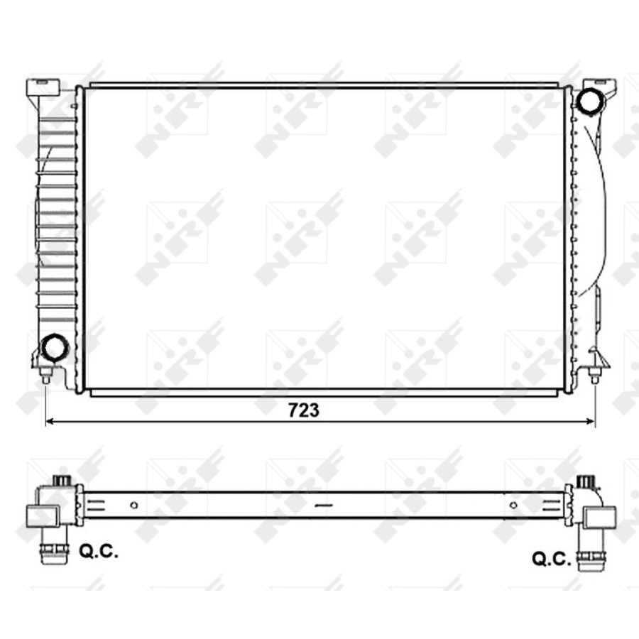 Radiatore NRF 53093