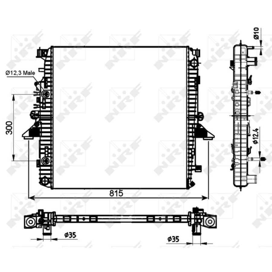 Radiatore NRF 53097