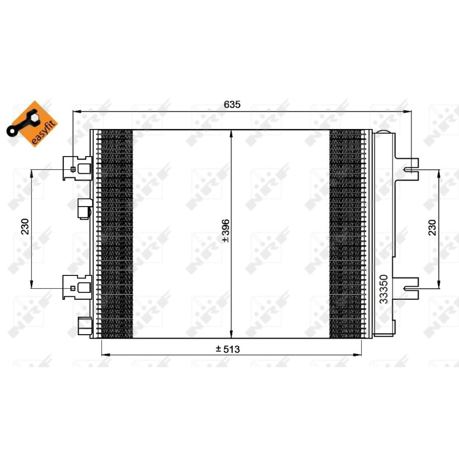 Essiccatore Climatizzazione Alluminio 95481 NISSENS Per HONDA