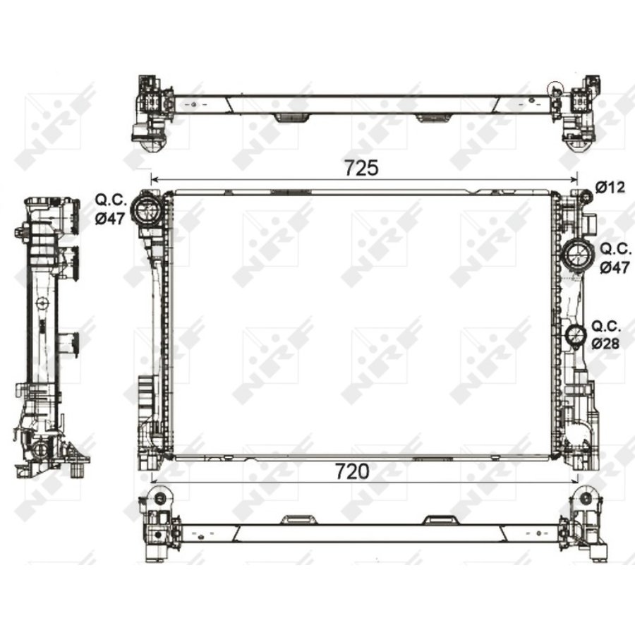 Radiatore NRF 53113