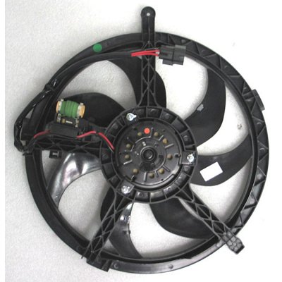 Nissens 85545 Ventola Di Raffreddamento Motore – Diametro 290mm, 3 Poli, 12V, Compatibile Con VW Golf IV, Seat Leon, Audi TT