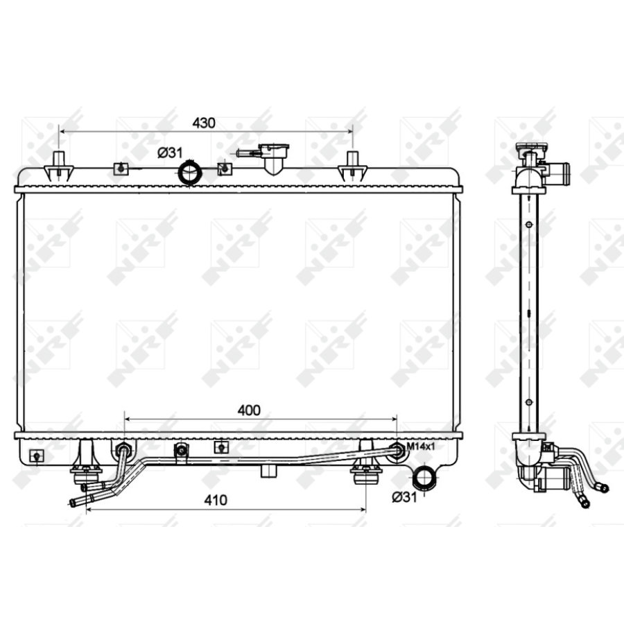 Radiatore NRF 53119