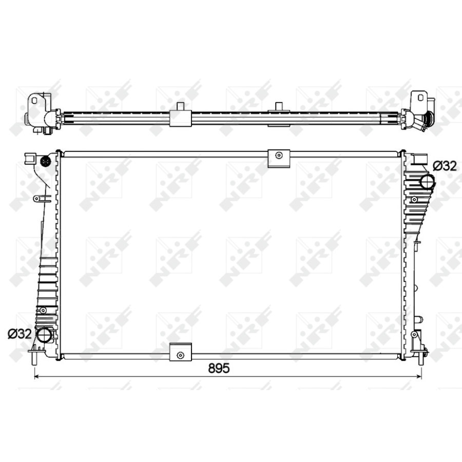 Radiatore NRF 53123
