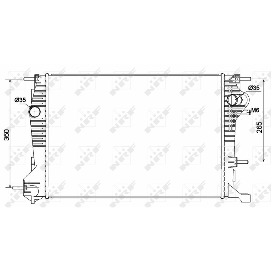 Radiatore NRF 53136