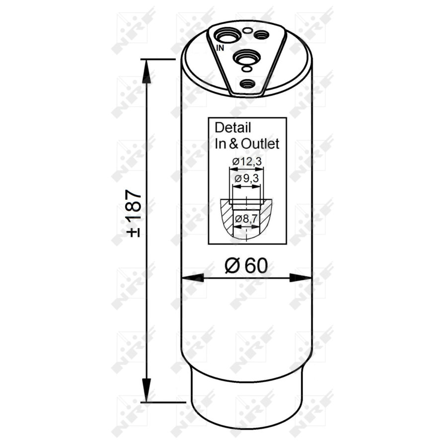 Filtro disidratatore NRF 33327
