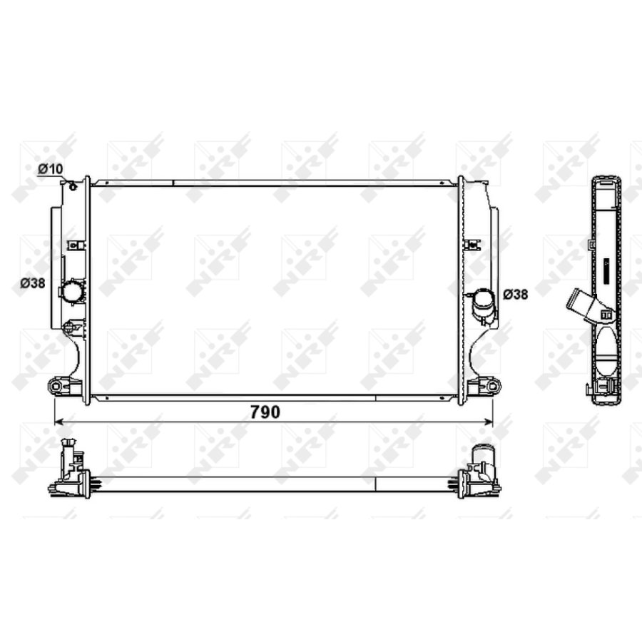 Radiatore NRF 53181