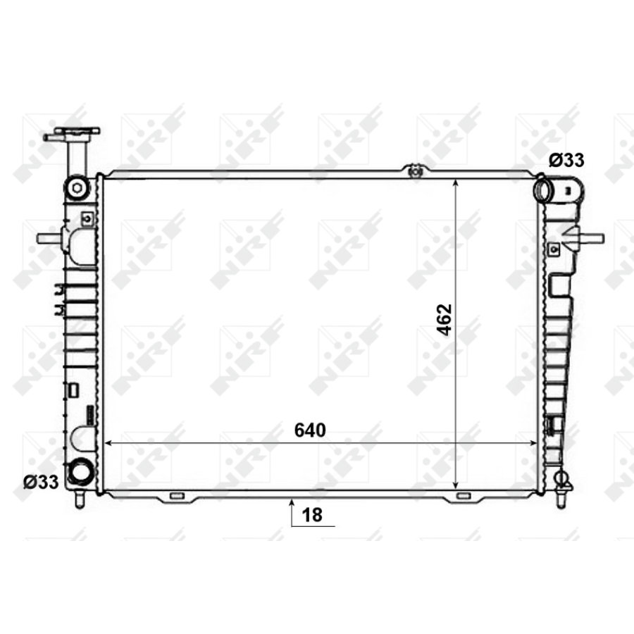 Radiatore NRF 53192