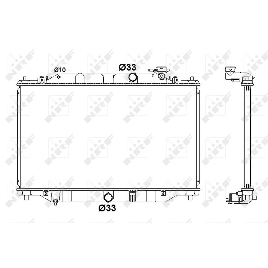 Radiatore NRF 58416