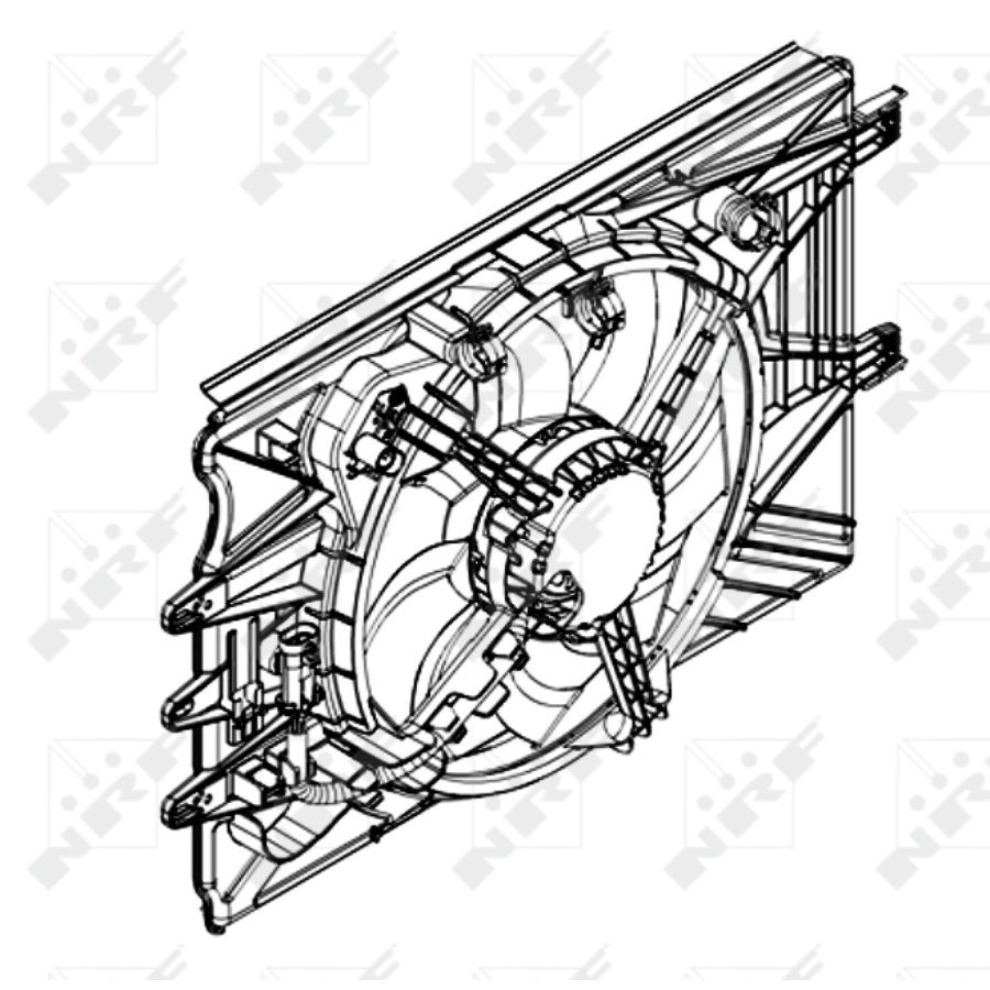 Ventola di raffreddamento motore NRF 47594