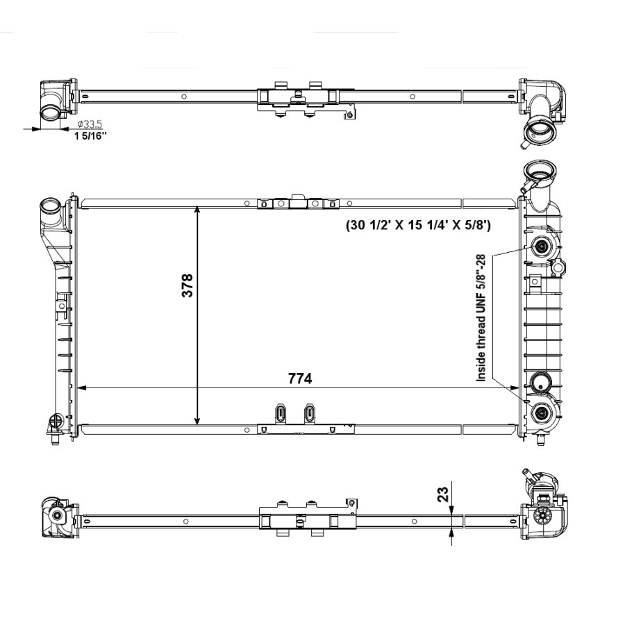 Radiatore NRF 56002 EASY FIT