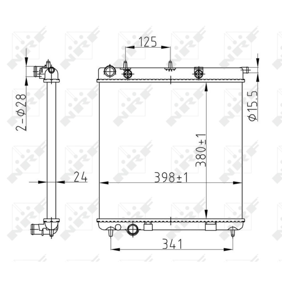 Radiatore NRF 50429A