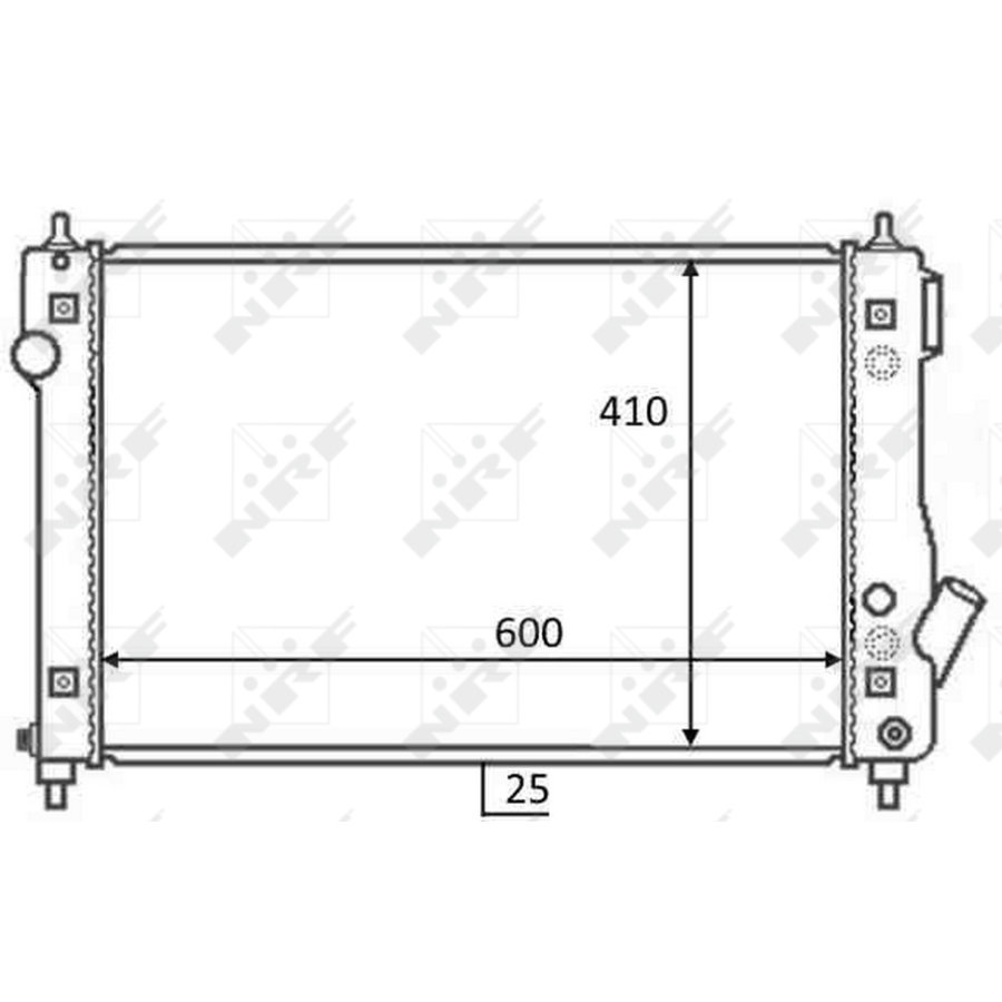 Radiatore NRF 59054