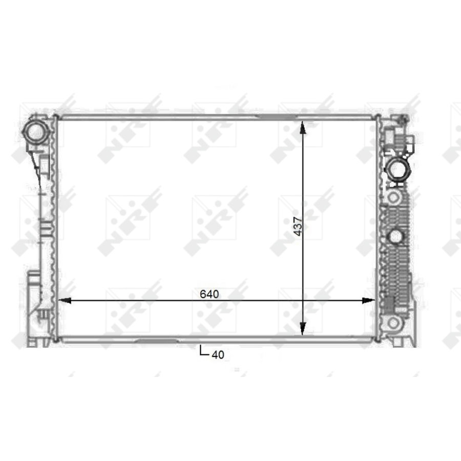 Radiatore NRF 59108