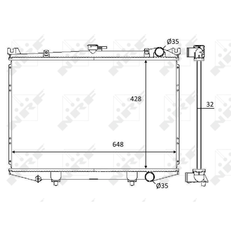 Radiatore NRF 59114