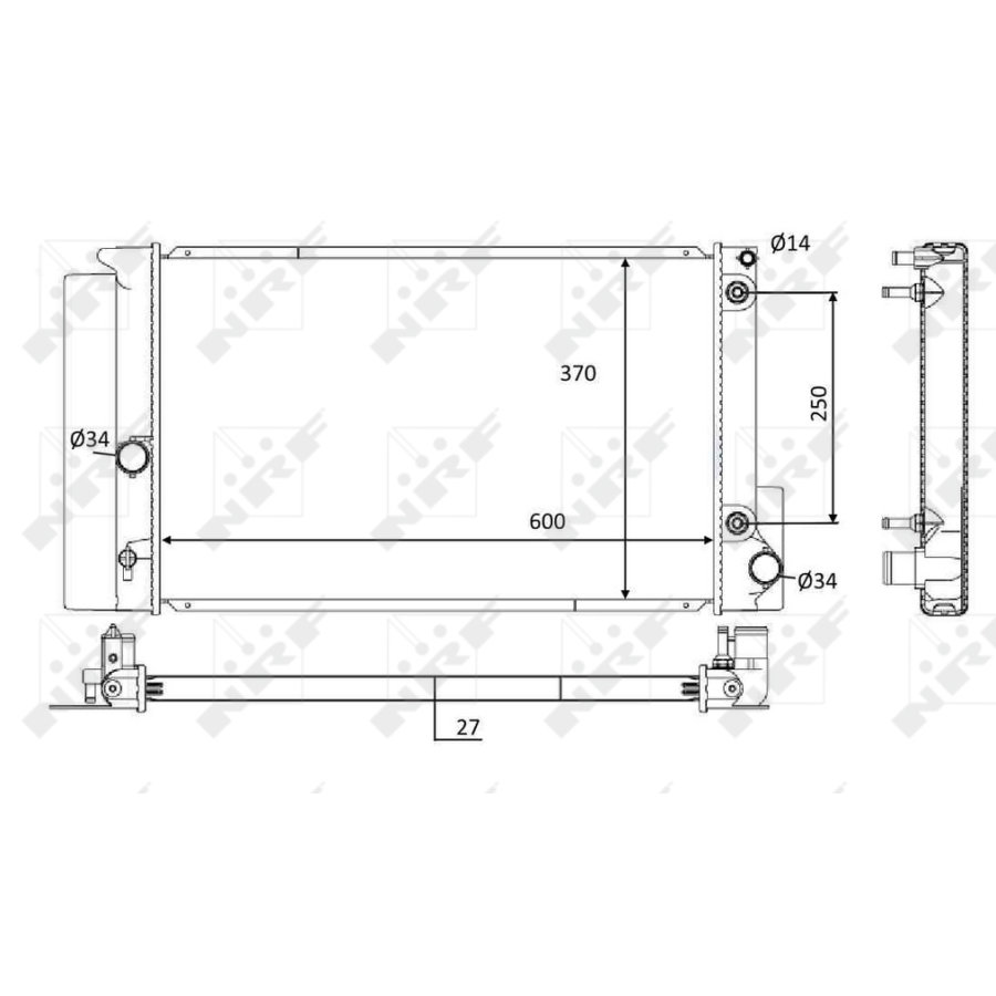 Radiatore NRF 59115
