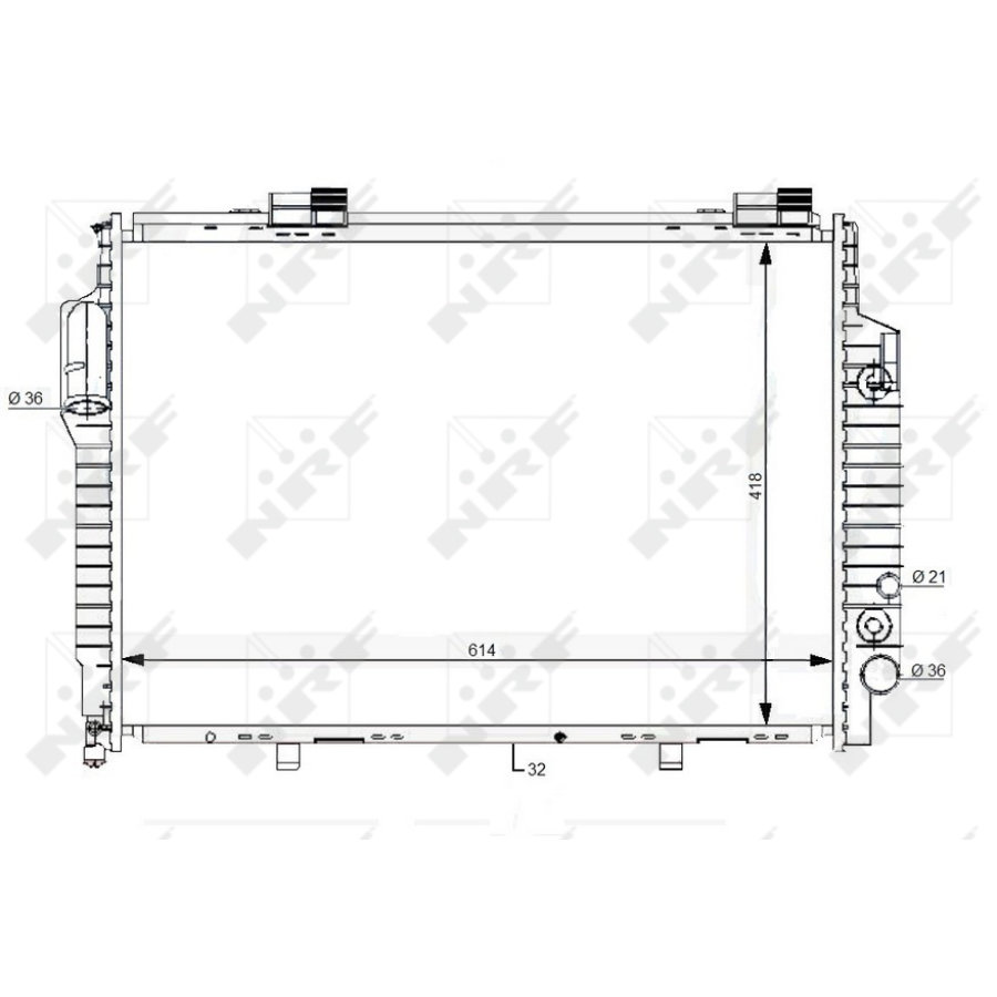 Radiatore NRF 59111