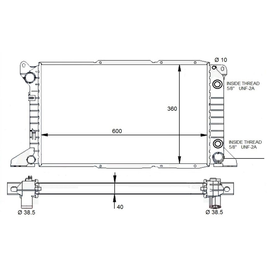 Radiatore NRF 59132