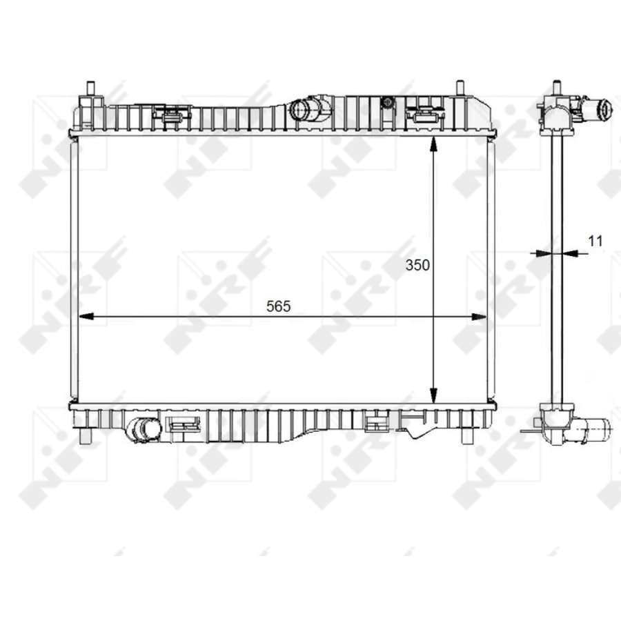 Radiatore NRF 59138