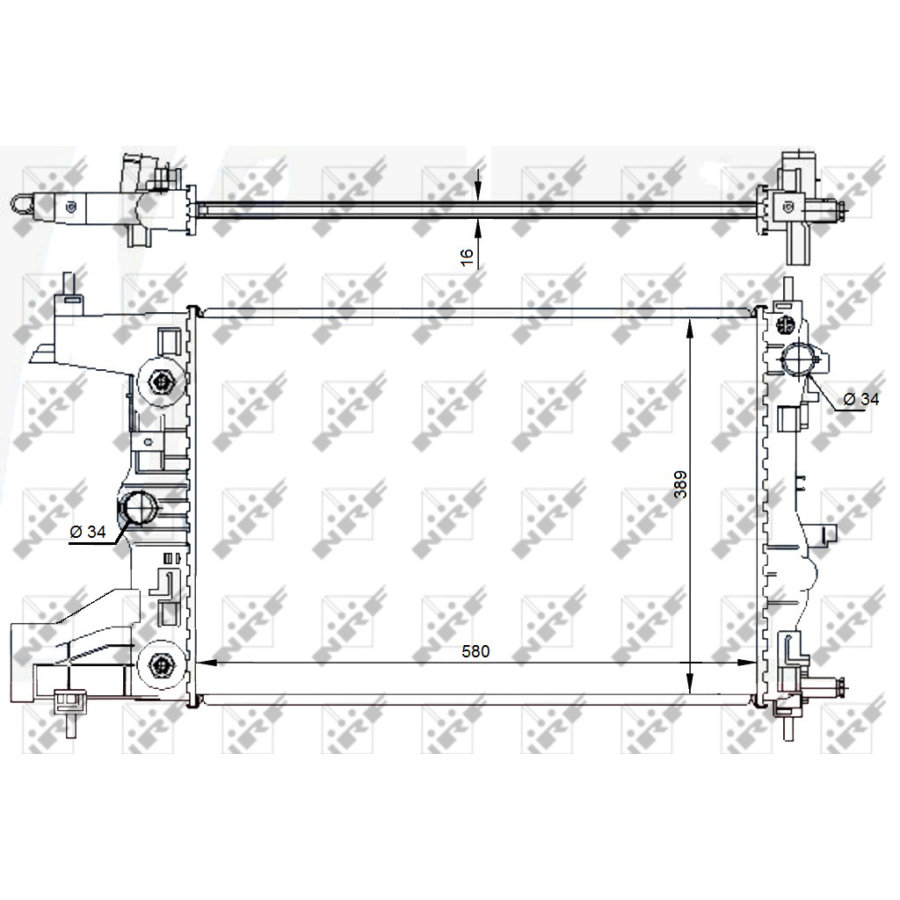 Radiatore NRF 59144