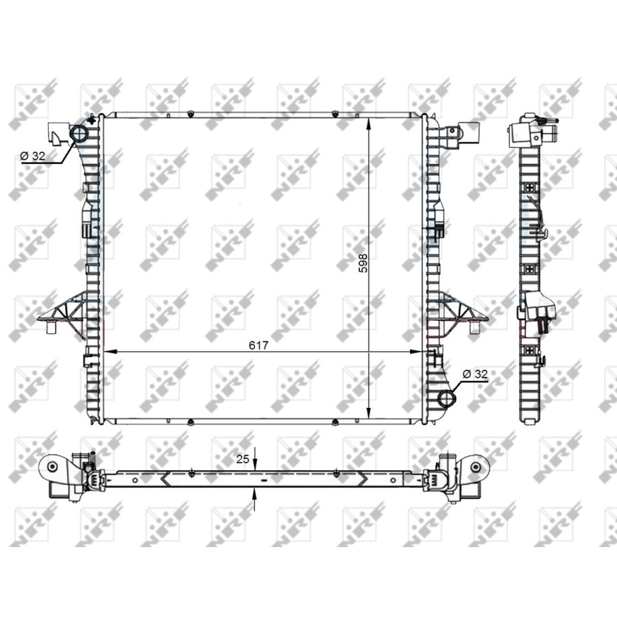 Radiatore NRF 59145