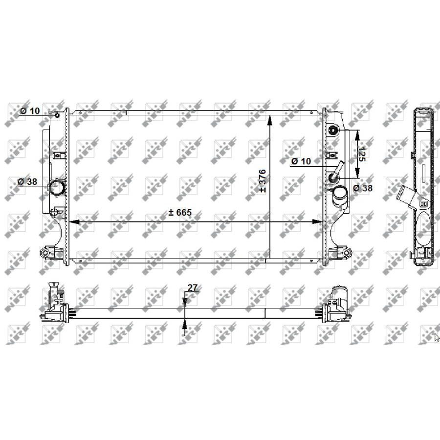 Radiatore NRF 59202
