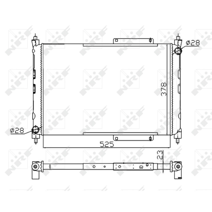 Radiatore NRF 55425A