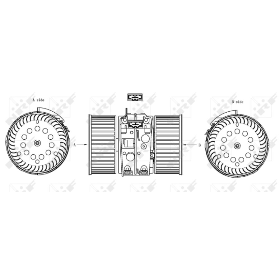 Ventilatore abitacolo NRF 34161