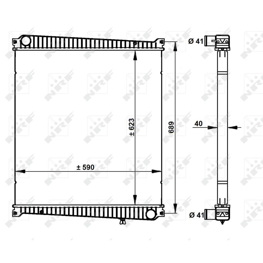 Radiatore NRF 59212