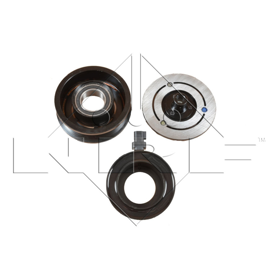 Nrf Embraiagem Magnética, Compressor Do Ar Condicionado (1236/586