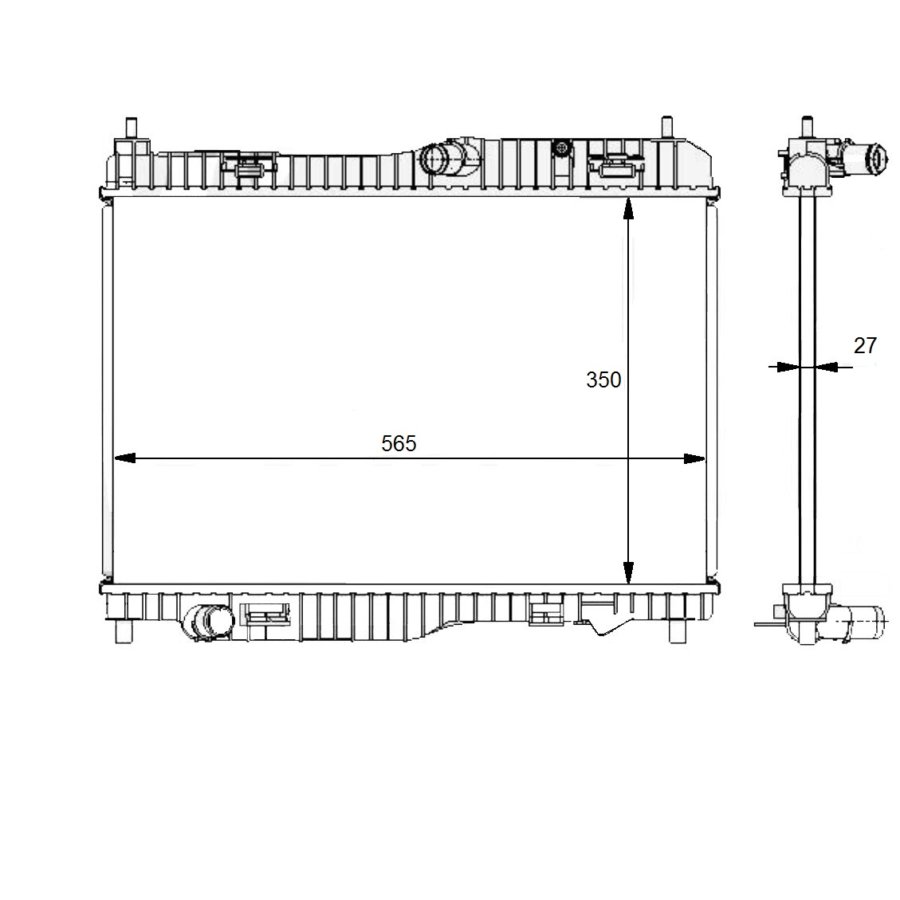 Radiatore NRF 59134