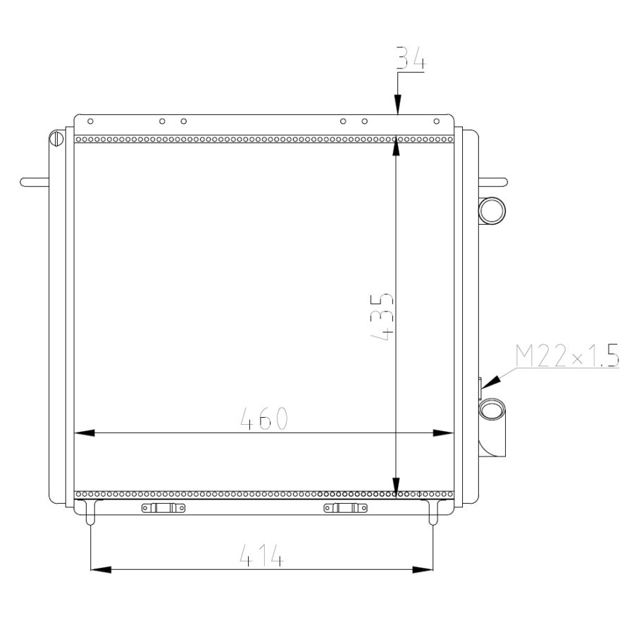Radiatore NRF 507359A