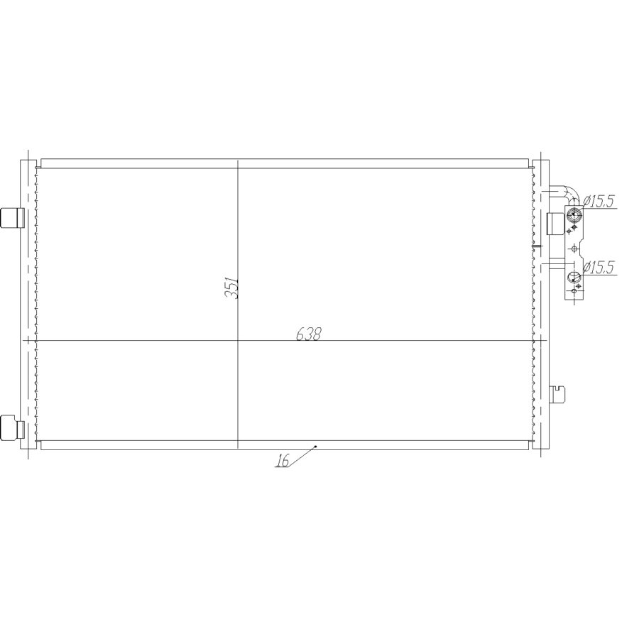 Condensatore NRF 350467 EASY FIT