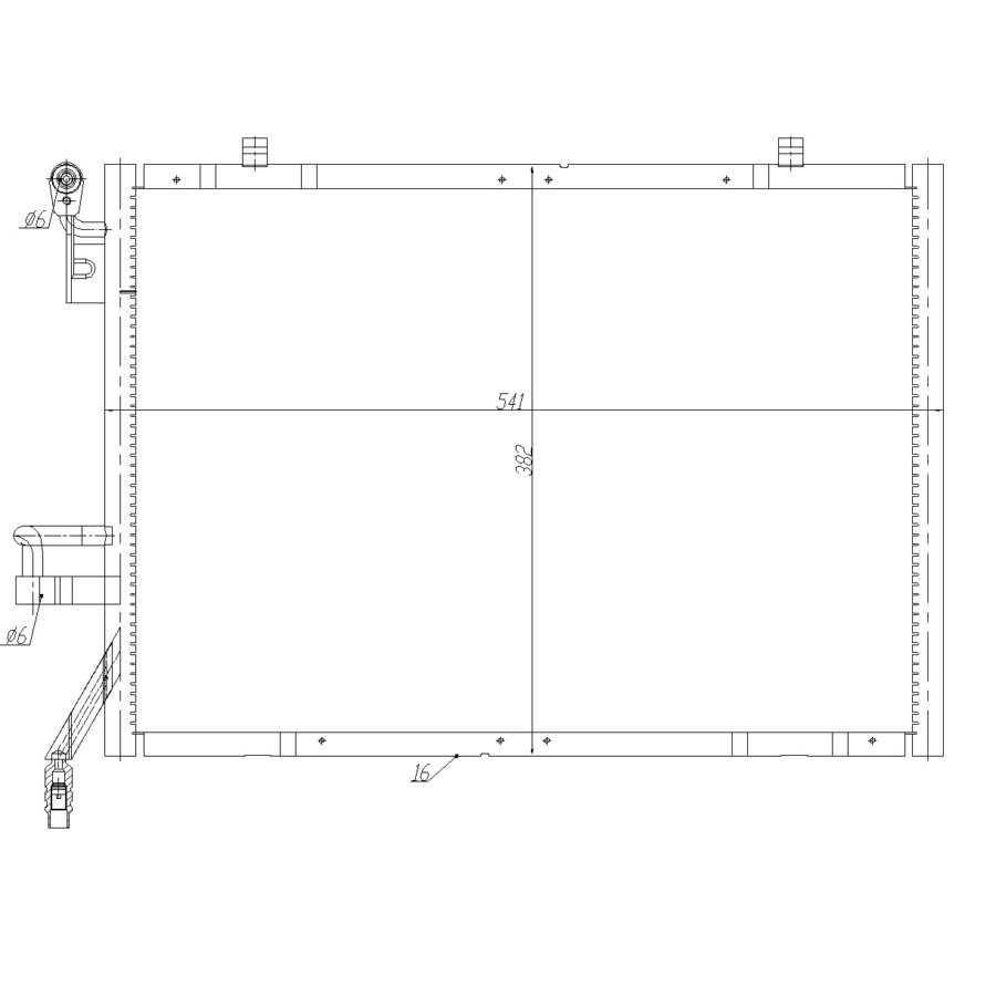 Condensatore NRF 350483 EASY FIT