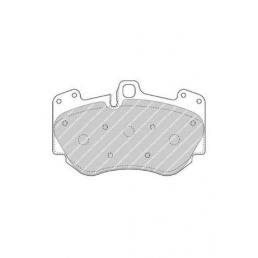 Kit di 4 pastiglie freno FERODO FDB4467
