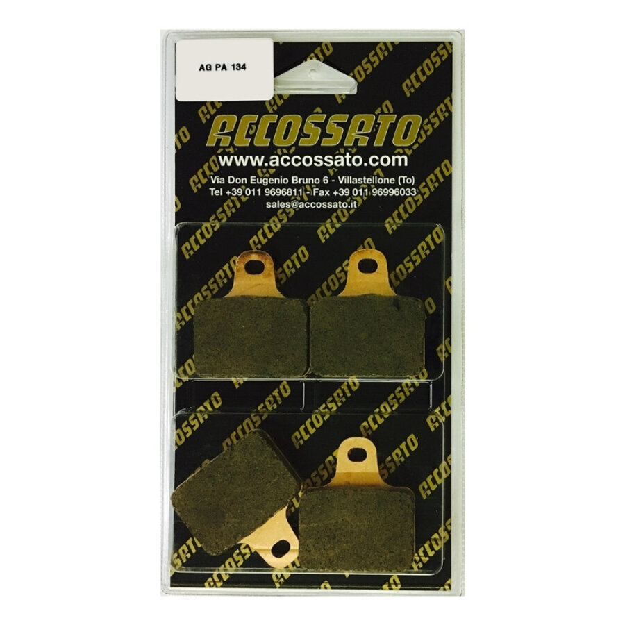 Kit pastiglie freno per pinze freno ACCOSSATO AGPA134ST