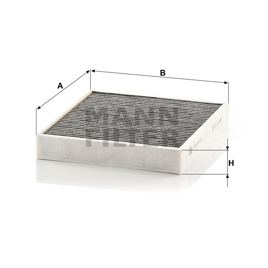 Filtro abitacolo a carboni attivi MANN CUK26010
