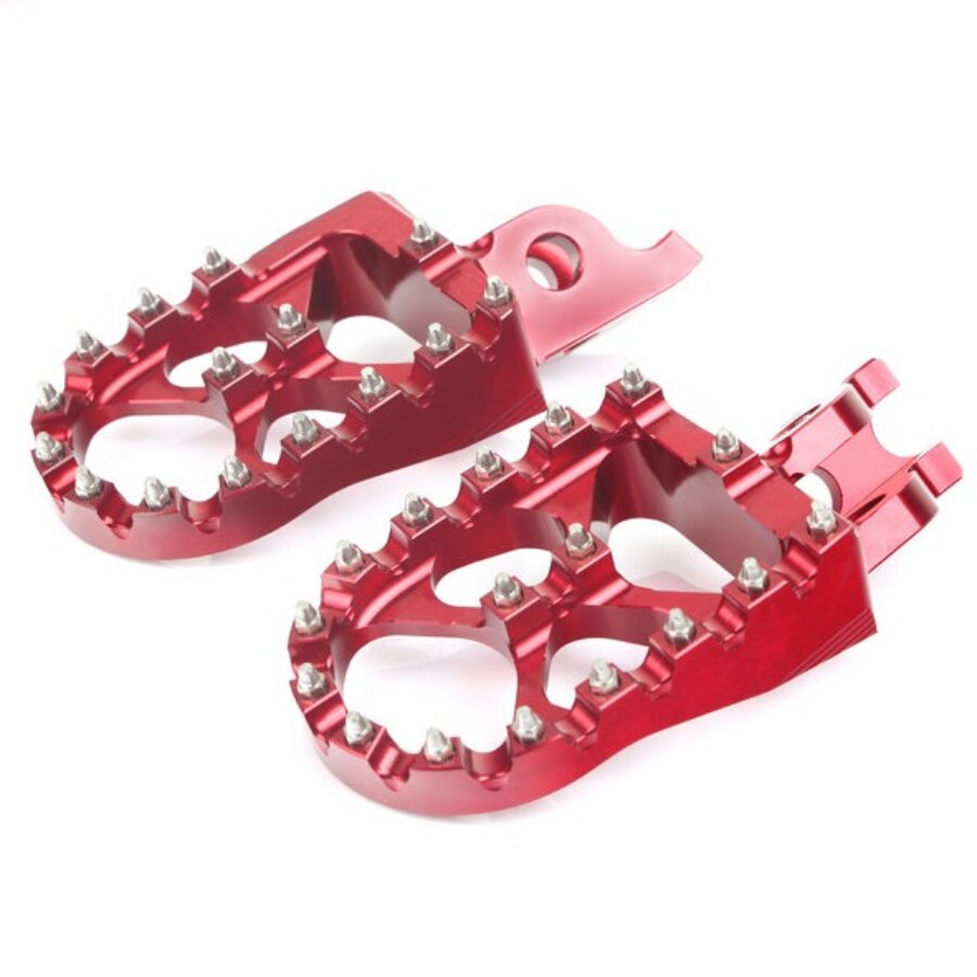 Pedane maggiorate ACCOSSATO rosse FR795R