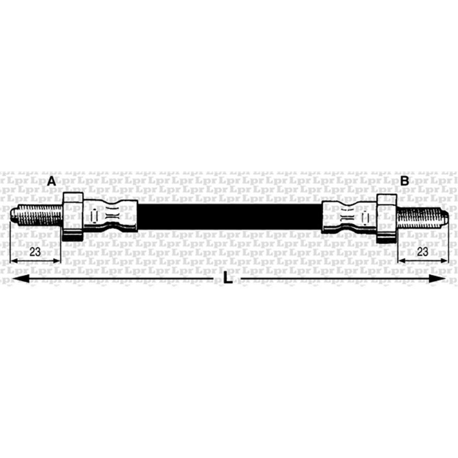 1 flessibile del freno NORAUTO referenza NFL46596