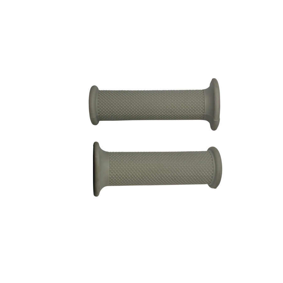 Coppia di manopole racing ACCOSSATO argento forata GR001S-F