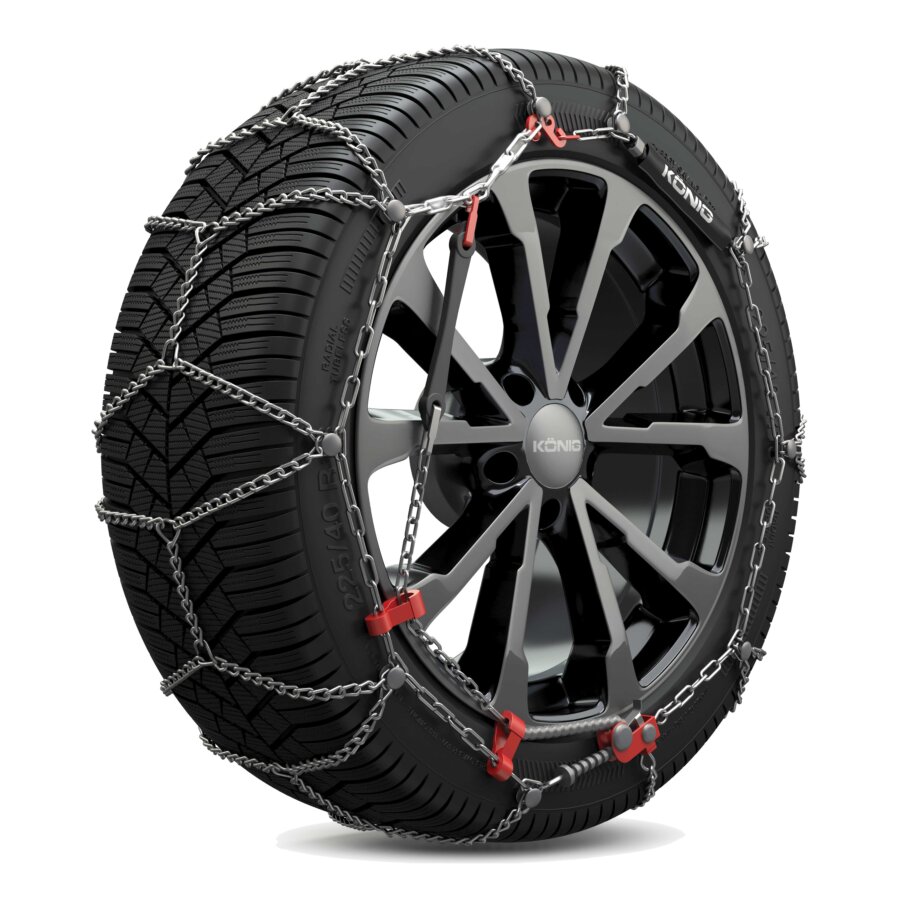 2 Catene da neve metalliche classiche KONIG K-SLIM 075