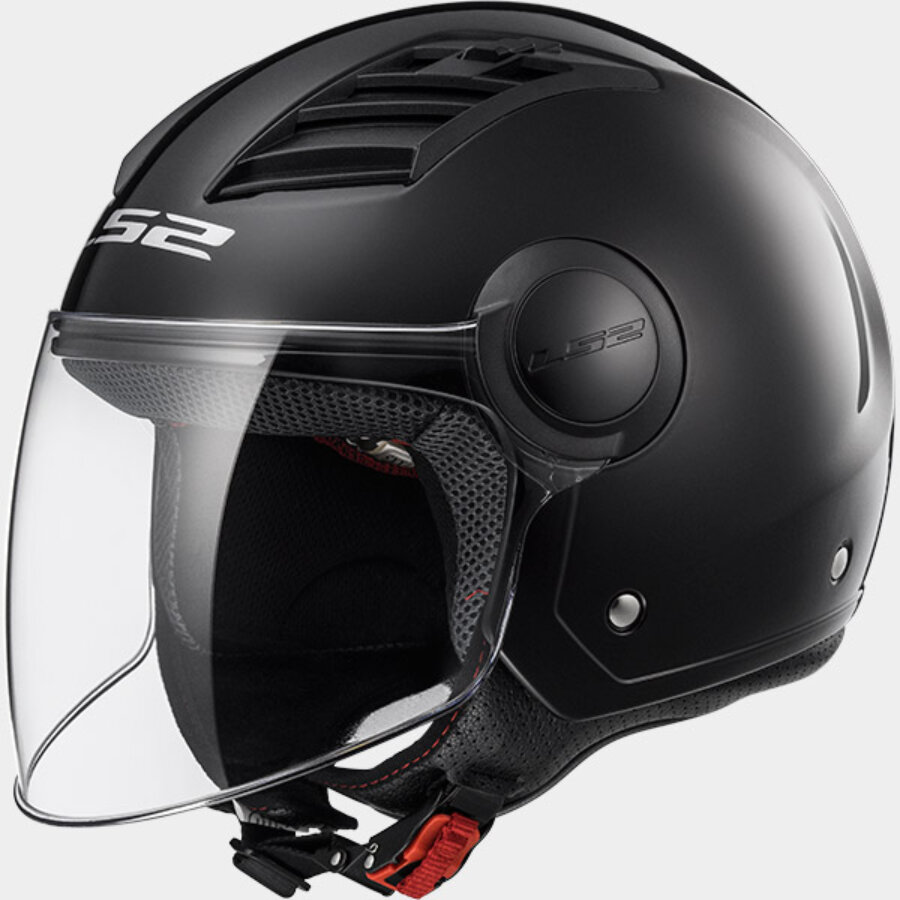 Casco Jet LS2 Airflow black Taglia XL