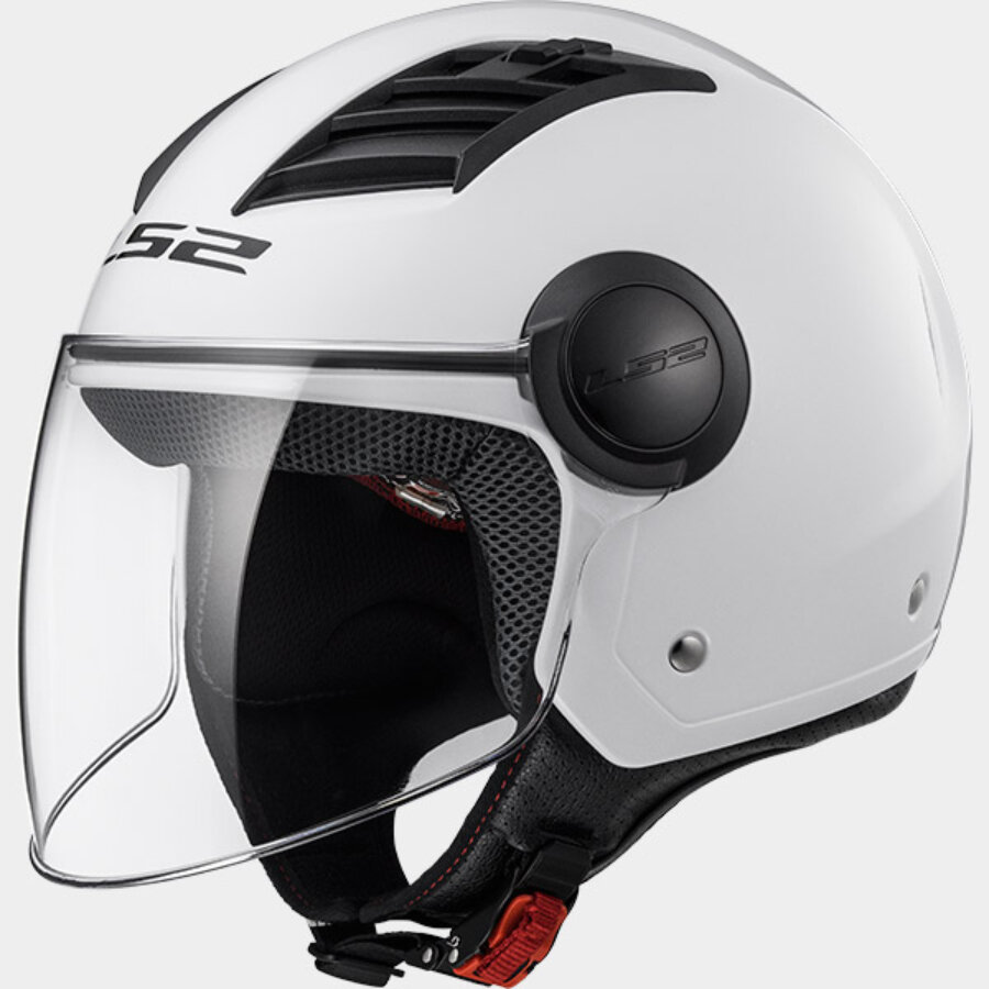 Casco Jet LS2 Airflow white Taglia XXS