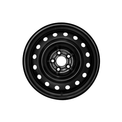 Cerchione In Acciaio Alcar SF9165 Per Volkswagen Golf 5 - 6x15 ET47, Nero, Omologato